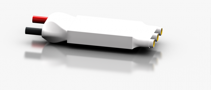 A render of the ESC in Creo