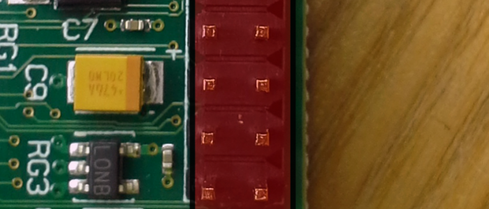 The revision 2 Raspberry Pi has two GPIO headers: P1 and P5.