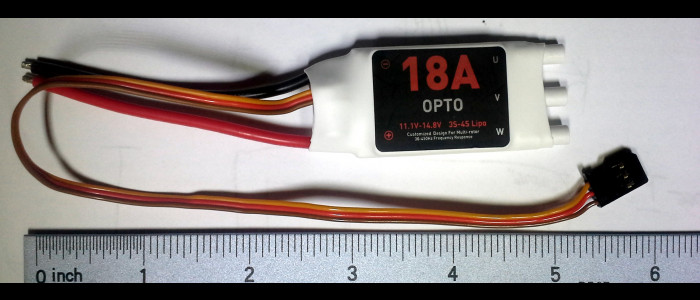 A photo of the ESC