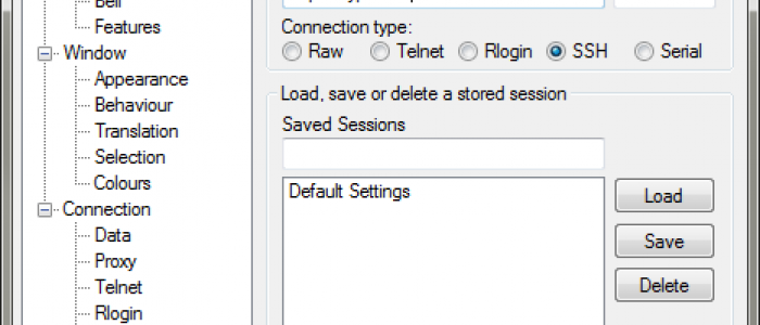 Remote logging into the Raspberry Pi with SSH.
